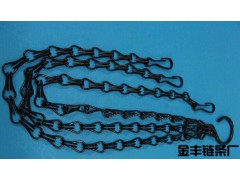 原色铁链 吨装包装 生产厂家供应镀锌链条 围 护栏链 建筑链