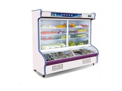 点菜柜商用立式柜厨房展示柜保鲜柜冷藏冷冻双机双温存菜柜