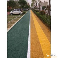 彩色压模地坪,高承载植草地坪直销