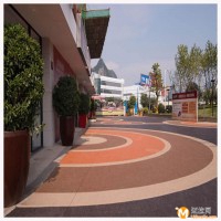 露骨料透水混凝土，露石地坪厂家