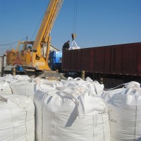 出口韩国日本集装袋包装现场 防变形拉筋吨袋 邦耐得厂家